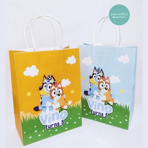 Matte Paper Bag Big Character 3D